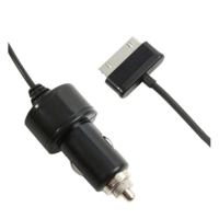 gigapack Autós töltő (5V / 2100 mA + P30 pin beépített kábel) FEKETE (5996457249800)
