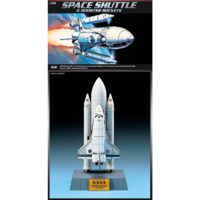 Academy Academy Space Shuttle w/ Booster űrsikló műanyag modell (1:288) (MA-12707)