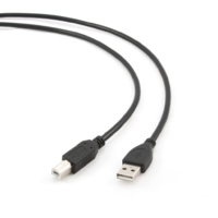 Gembird Gembird Cablexpert USB A-B printer kábel 4.5m fekete (CCP-USB2-AMBM-15) (CCP-USB2-AMBM-15)