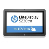 HP Monitor HP S230tm 23" | 1920 x 1080 (Full HD) | LED | DVI | DP | Jack | USB-B | Speakers | 16:9 | Bronze | IPS | Touchscreen (1441803)