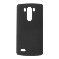 gigapack Műanyag telefonvédő (érdes felületű) FEKETE [LG G3 (D850)] (5996457459339)