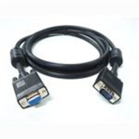 OEM OEM VGA M/F video jelkábel hosszabbító 1.8m fekete (XVQKABMF2) (XVQKABMF2)