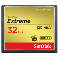 Sandisk 32GB Compact Flash Sandisk Extreme (SDCFXS-032G-X46 / 123851 /124093 ) (SDCFXS-032G-X46 / 123851 / 124093)