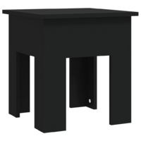 vidaXL fekete forgácslap dohányzóasztal 40 x 40 x 42 cm (810245)