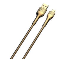 LDNIO LDNIO LS651 USB-A -MicroUSB kábel 30W 1m aranyszínű (5905316144255) (LS651 Micro)