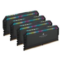 Corsair CORSAIR DRAM Memory Kit DOMINATOR PLATINUM RGB - 64GB (4 x 16GB Kit) DDR5 6600 MHz C32 (CMT64GX5M4B6600C32)