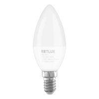 Retlux Retlux RLL 426 LED C37 izzó 6W 510lm 3000K E14 - Meleg fehér (RLL 426)