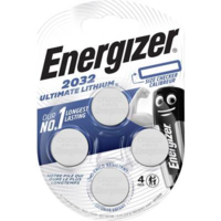 Energizer Energizer Ultimate 2032 Gombelem CR 2032 Lítium 235 mAh 3 V 4 db (E301319200)