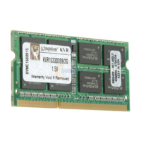 Kingston Kingston Technology ValueRAM 2GB, 1333MHz, DDR3, Non-ECC, CL9, SODIMM memóriamodul 1 x 2 GB (KVR1333D3S9/2G)