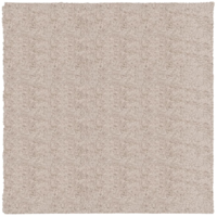 vidaXL bézs hosszú szálú bozontos modern szőnyeg 240 x 240 cm (375218)
