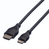 Roline Roline HDMI -> mini HDMI Monitor összekötő kábel 2m v1.4 (11.04.5580) (11.04.5580)