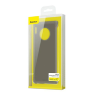 Baseus Baseus Huawei Mate 30 Pro case Jelly Liquid Silica Gel Transparent Black (WIHWMATE30P-GD01) (WIHWMATE30P-GD01)