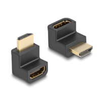 DeLock Delock nagysebességű HDMI Ethernet adapter apa és anya szögletes 8K 60 Hz Fekete (66458) (66458)