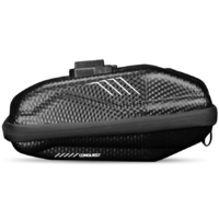 WildMan Univerzális, kerékpáros / biciklis tartó, táska, ülésre szerelhető, vízálló, helyzetjelző, WildMan E7-XS, fekete (113786)