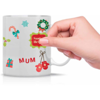 Thumbs up! Thumbsup! Tasse "Make a Christmas Mug" Stick 350ml weiß (1001775)