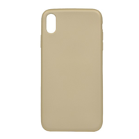 gigapack Szilikon telefonvédő (matt) ARANY [Apple iPhone XS Max 6.5] (5996457812486)