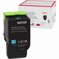 Xerox Xerox C310 Cyan Standard Capacity Toner Cartridge (2000 pages) festékkazetta 1 dB Eredeti Cián (006R04357)
