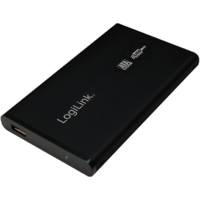 LogiLink LogiLink 2.5" külső Alu Mobil Rack USB 2.0 SATA fekete (UA0041B) (UA0041B)