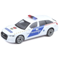 Bburago Bburago: Audi A6 Avant magyar rendőrautó, 1:43 (66711) (66711)