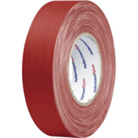 HellermannTyton Téphető szövetbetétes ragasztószalag, gaffer tape 10 m x 19 mm, piros színű HellermannTyton HelaTape (712-00201)