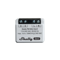 Shelly Shelly PLUS PM Mini Gen3 WiFi + Bluetooth modul fogyasztásméréssel (ALL-REL-PLUSMINIPM-R3) (ALL-REL-PLUSMINIPM-R3)
