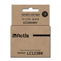 Actis Actis (Brother LC123BK/LC121BK) Tintapatron Fekete (KB-123BK)