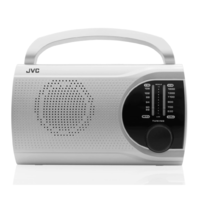 JVC JVC RA-E321S hordozható FM rádió ezüst (RA-E321S)