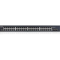 ZyXEL Zyxel GS1900-48-EU0102F hálózati kapcsoló L2 Gigabit Ethernet (10/100/1000) Fekete (GS1900-48-EU0102F)