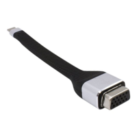 i-tec i-tec C31FLATVGA60HZ video átalakító kábel 0,11 M USB C-típus VGA (D-Sub) Fekete (C31FLATVGA60HZ)
