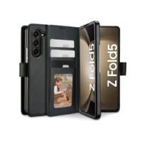 Tech-Protect Tech-Protect Wallet flipes bőrtok hátlap - Samsung SM-F946 Galaxy Z Fold 5 - fekete (TP936832)