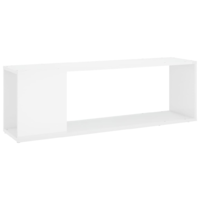 vidaXL magasfényű fehér forgácslap TV-szekrény 100 x 24 x 32 cm (809167)