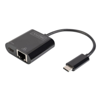 Digitus DIGITUS DN-3027 - network adapter - USB-C - Gigabit Ethernet + USB-C (DN-3027)