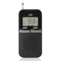 JVC JVC RA-E411B hordozható FM rádió fekete (RA-E411B)