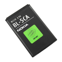 Nokia Nokia BL-5CA 700mAh Li-ion akkumulátor (gyári,csomagolás nélkül) (BL-5CA)