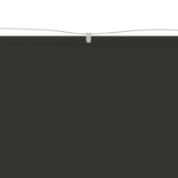 vidaXL antracitszürke oxford szövet függőleges napellenző 60 x 600 cm (148202)