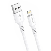 Foneng Foneng X85 USB-A - Lightning 3A töltőkábel 1m fehér (X85 iPhone)