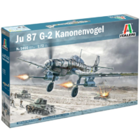 Italeri Italeri Junker Ju 87 G-2 Kanonenvogel vadászrepülőgép műanyag modell (1:72) (1466S)