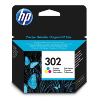 HP HP 302 tintapatron, színes (C/M/Y) (F6U65AE#301) (F6U65AE301)