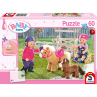 Schmidt Schmidt BABY BORN Lovas témájú 60 db-os puzzle (56299, 18724-184) (56299, 18724-184)