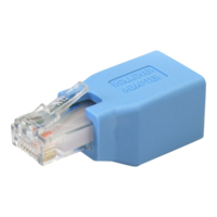 StarTech StarTech.com Cisco Console Rollover Adapter for RJ45 Ethernet Cable - Network adapter cable - RJ-45 (M) to RJ-45 (F) - blue - ROLLOVER - network adapter cable - blue (ROLLOVER)