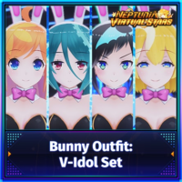 Idea Factory International Neptunia Virtual Stars - Bunny Outfit: V-Idol Set (PC - Steam elektronikus játék licensz)