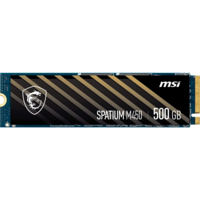 MSI MSI SPATIUM M450 PCIe 4.0 NVMe M.2 500GB PCI Express 4.0 3D NAND (S78-440K090-P83)