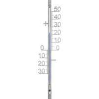 TFA Dostmann Kültéri hagyományos hőmérő fémből, TFA 12.5011 (12.5011)