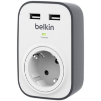 Belkin Belkin SurgeCube Fekete, Fehér 1 AC kimenet(ek) (BSV103VF)