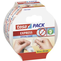 Tesa Ragasztószalag Tesapack Express Crystal Clear 50 m x 50 mm, TESA 57804 (57804-00-01)