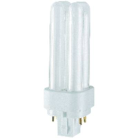 Osram Kompakt fénycső, energiatakarékos fénycső, 18 W, hidegfehér, cső forma, 230 V, G24q, 4 PIN, Osram DULUX D/E PLUS (4050300017617)