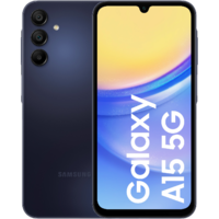 SAMSUNG Samsung Galaxy SM-A156B 16,5 cm (6.5") Hybrid Dual SIM Android 14 5G USB C-típus 4 GB 128 GB 5000 mAh Fekete, Kék (SM-A156BZKDEUB)