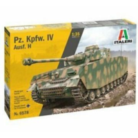 Italeri Italeri: Pz. Kpfw. IV tank makett, 1:35 (6578s) (6578s)