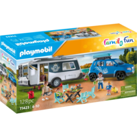 Playmobil Playmobil Lakókocsi autóval (71423) (P71423)