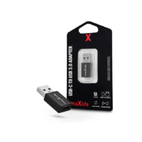 Maxlife Maxlife USB Type-C - USB adapter - Maxlife USB-C To USB 3.0 Adapter - 5A - fekete (TF-0129)